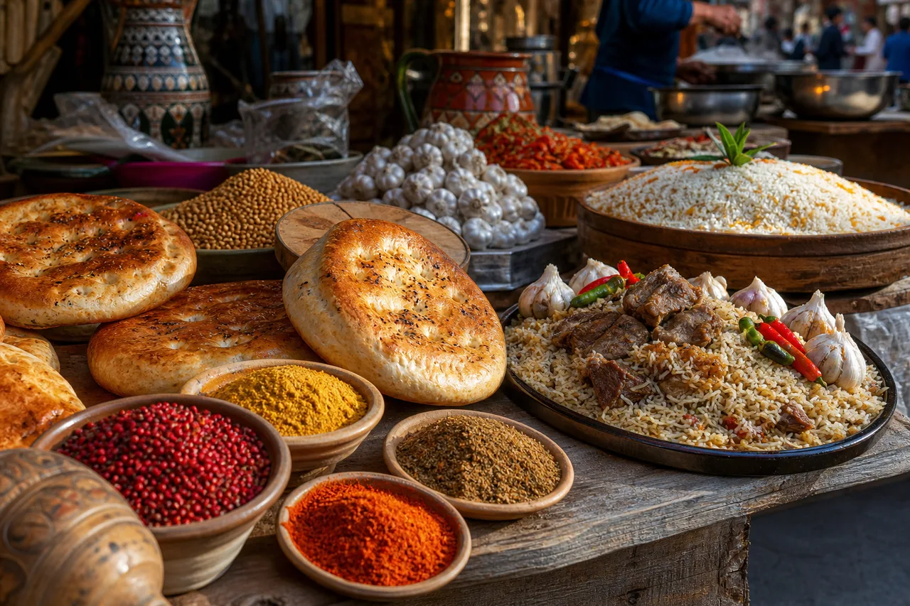 Tour gastronomiczny po Uzbekistanie: od plovu do wina