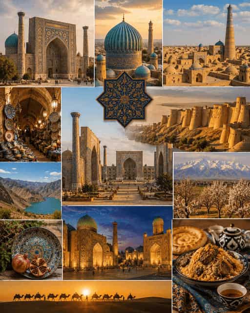 Reise in die Vergangenheit: Samarkand, Buchara, Chiwa