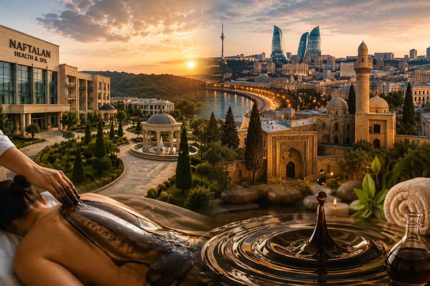 Naftalan + Baku — Wellness and the Capital of Azerbaijan